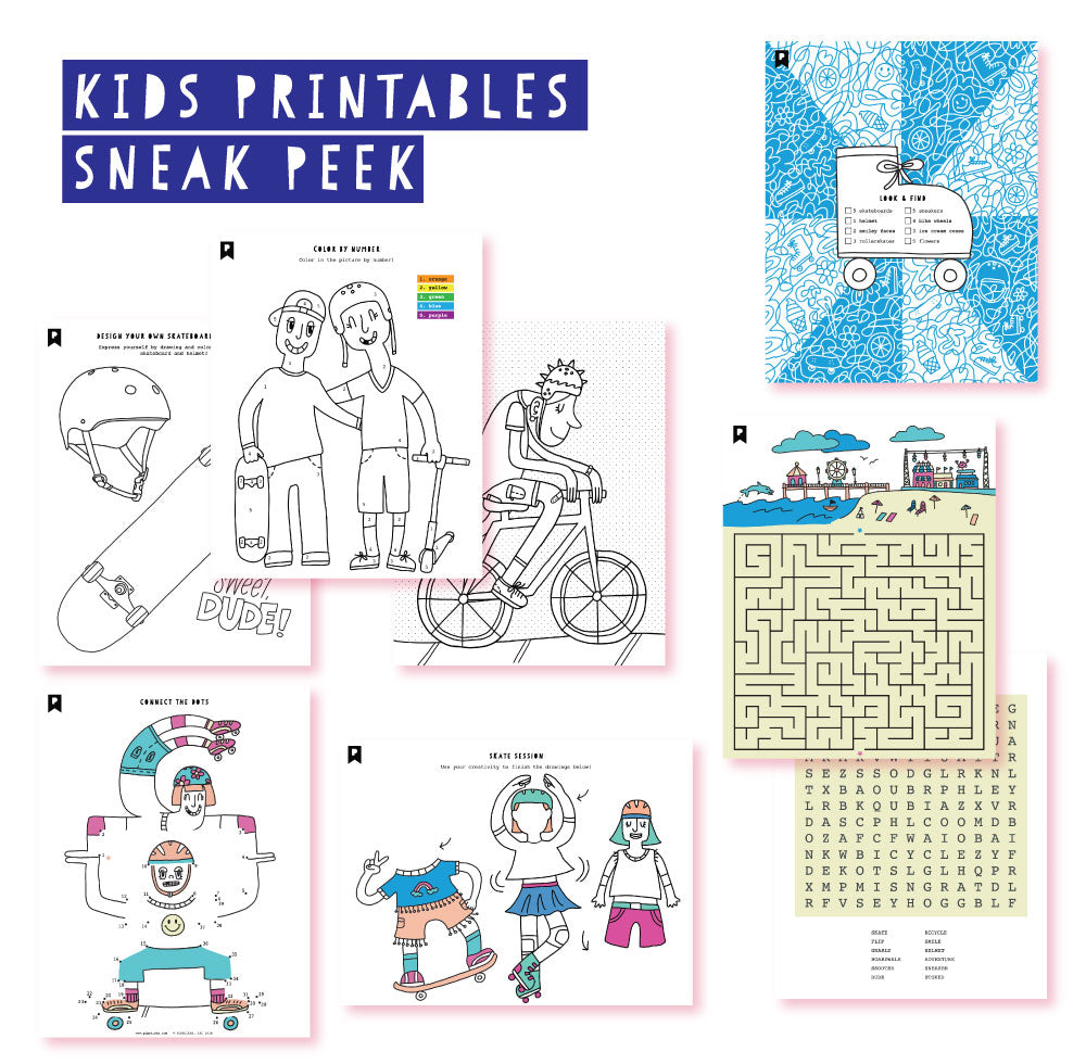 2018 November Kids Club Printables