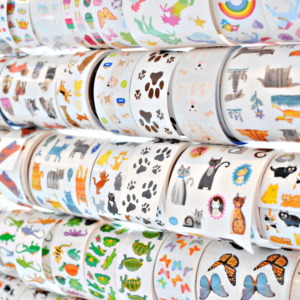 80s stickers: See dozens of popular vintage sticker rolls & sheets