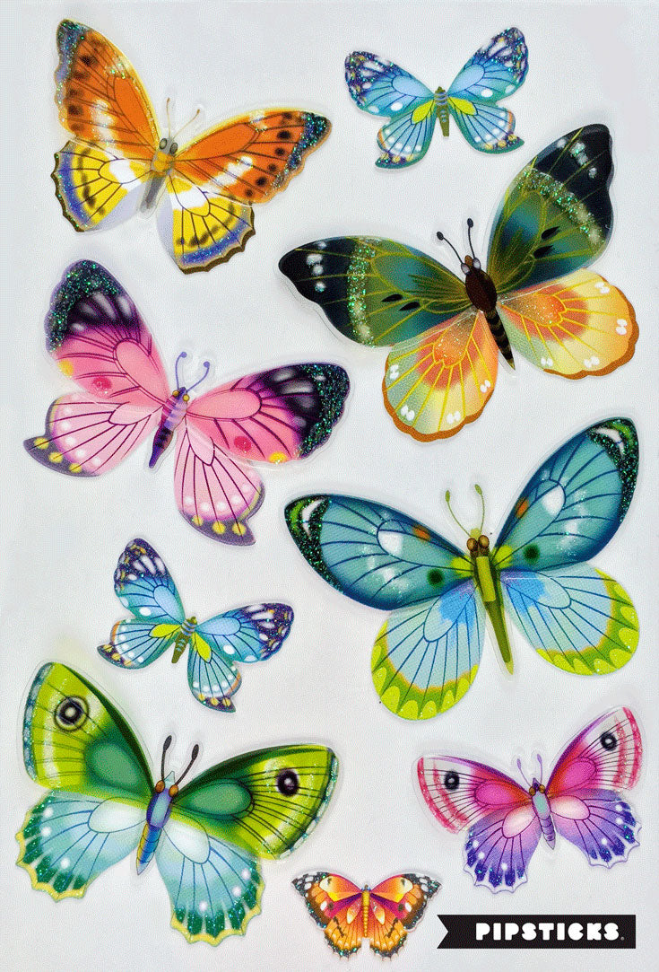 puffy-butterflies